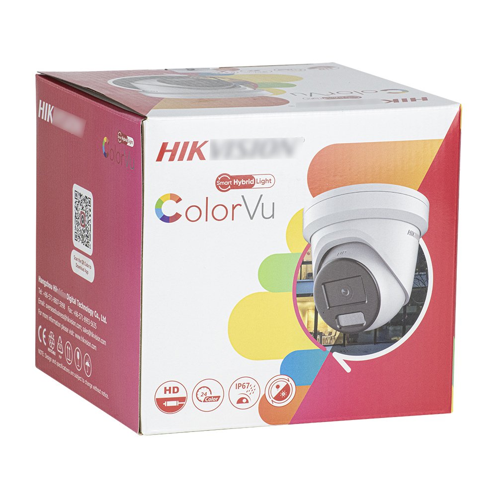 Hikvison DS-2CD2387G2H-LISU/SL Audio Alarm Original 8MP 4k Smart Hybrid Light ColorVu 512GB SD card Fixed Turret Network Camera