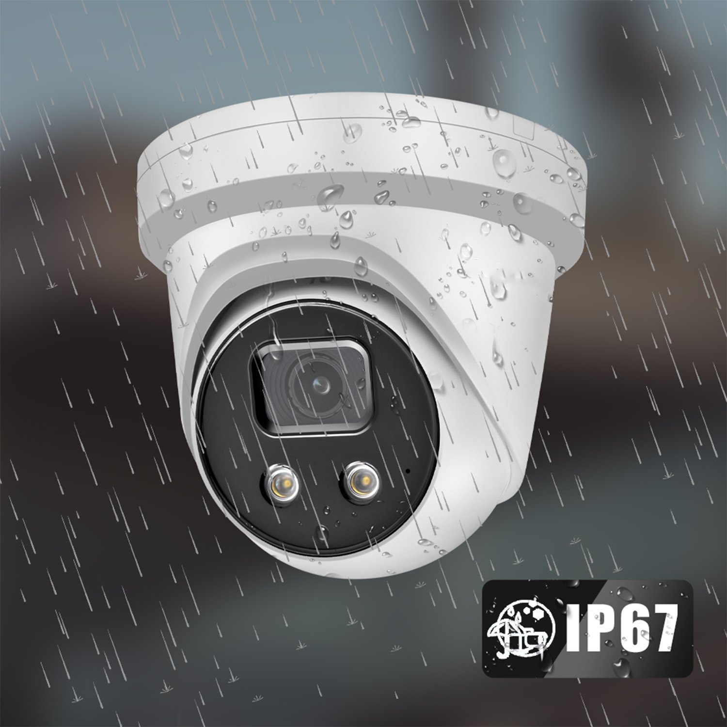 DS-2CD2366G2-IU 6 MP AcuSense Fixed Turret Network Camera Original Hik English version 2023 Hot Sale in stock fast delivery
