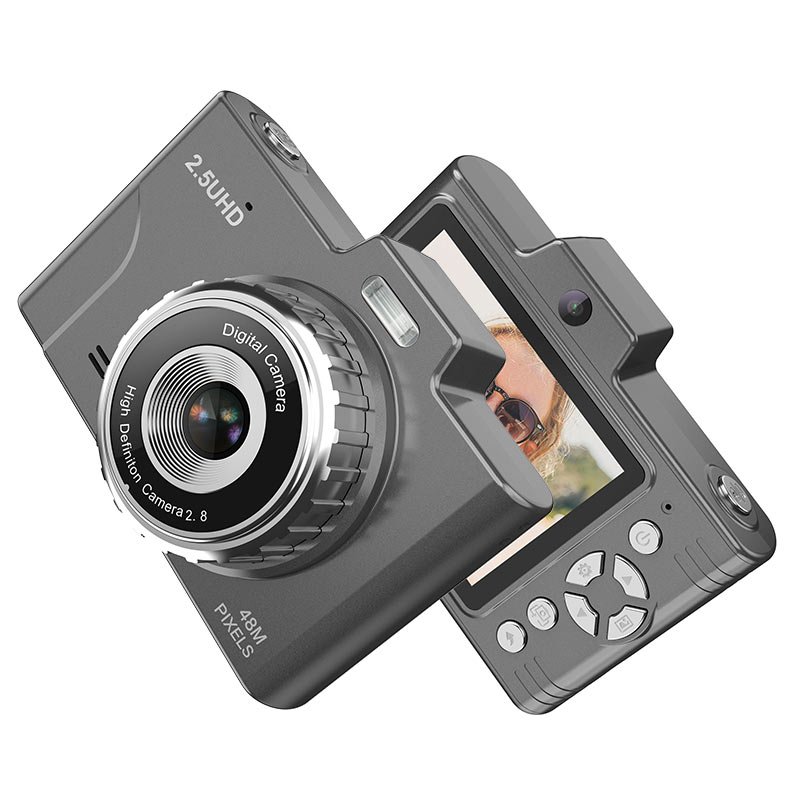 Digital Camera Portable Mini HD 2.5K 1080P 720P Mini Digital Camera With 48MP 8X Digital Zoom Camera