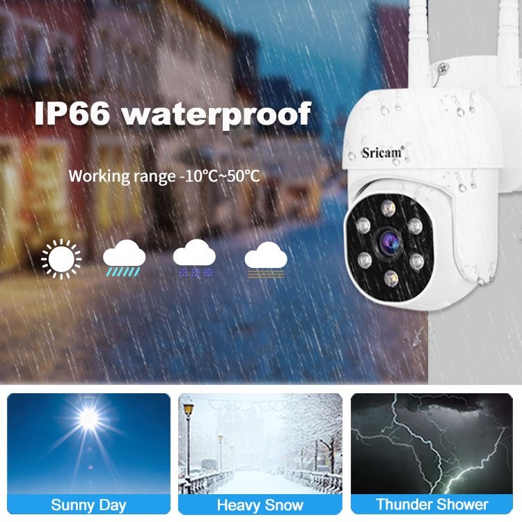 SriHome CCTV WiFi High Quality 8ch NVR Screen Network Camera Monitor Cctv Camera Surveillance System Security Camera Systems