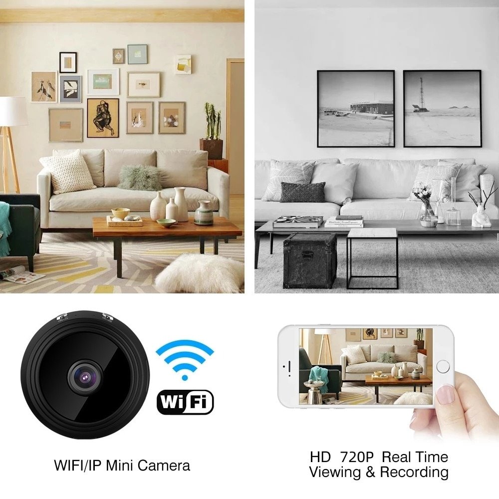 A9 1080P HD Wifi Mini Camera Surveillance Cameras Sensor Camcorder Web Video Smart Home Safety Wireless Security Camera