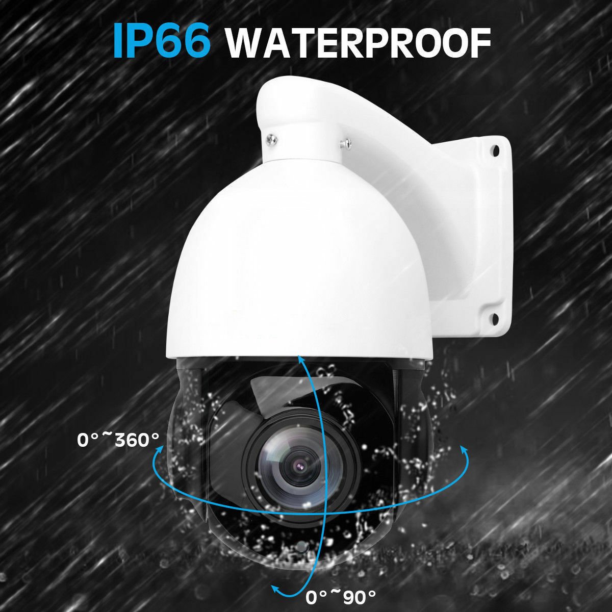 5MP 36X Optical Zoom starlight PTZ Camera analog motion tracking speed dome camera IP66 POE