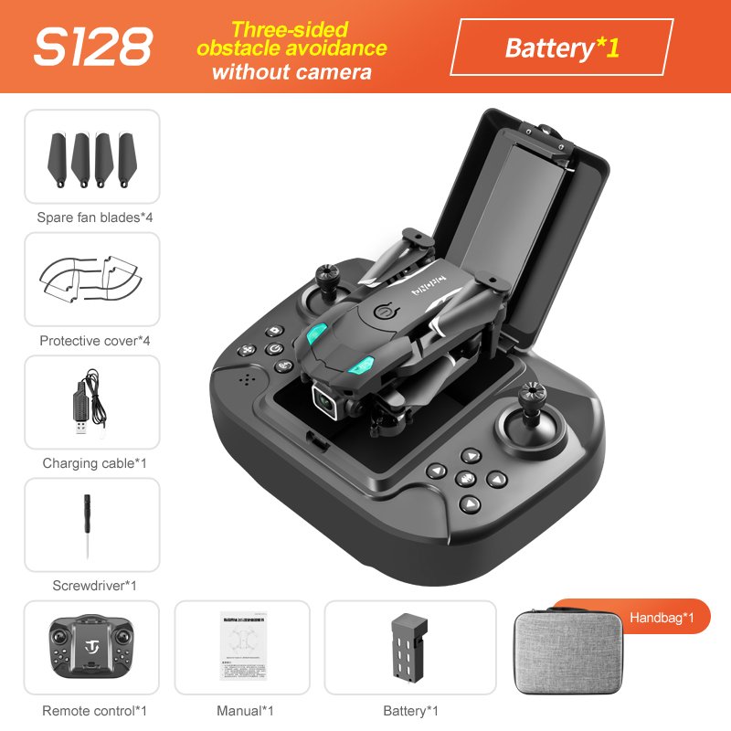 OEM S128 mini droness with 4K video camera HD fpv rc GPS kid and adult Quadrupter mini drone toy cameras dronne Drones