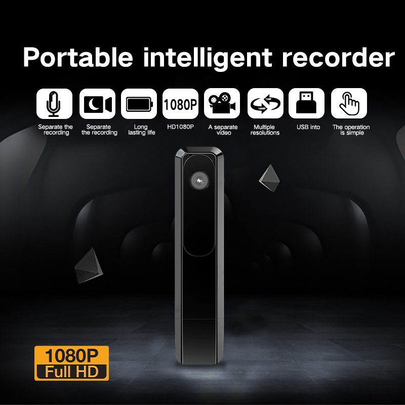 M1 1080P HD Mini Camera Portable Night Vision Long Lasting Video Recorder Portable Recorder