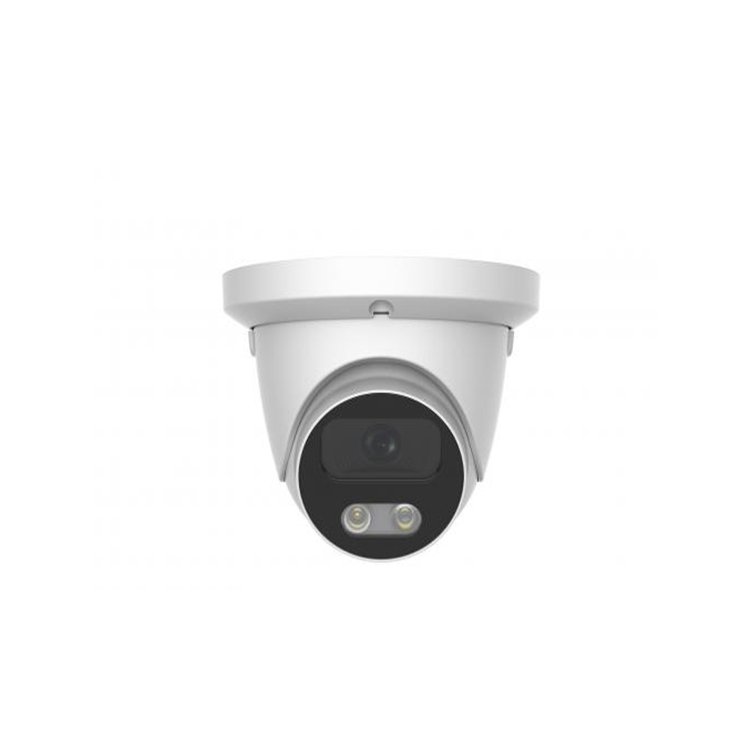 4K 8MP Full Color Night Vision Real WDR Smart Analytics IR 25m Fixed Lens Conch Dome CCTV POE Network Camera