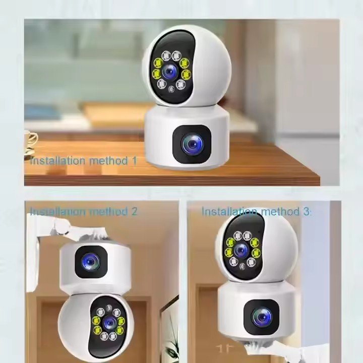 Hot Selling Indoor 4MP Small CCTV Camera WiFi IP Network Cameras With Two Way Audio Baby Monitor Camera Support tuya App
