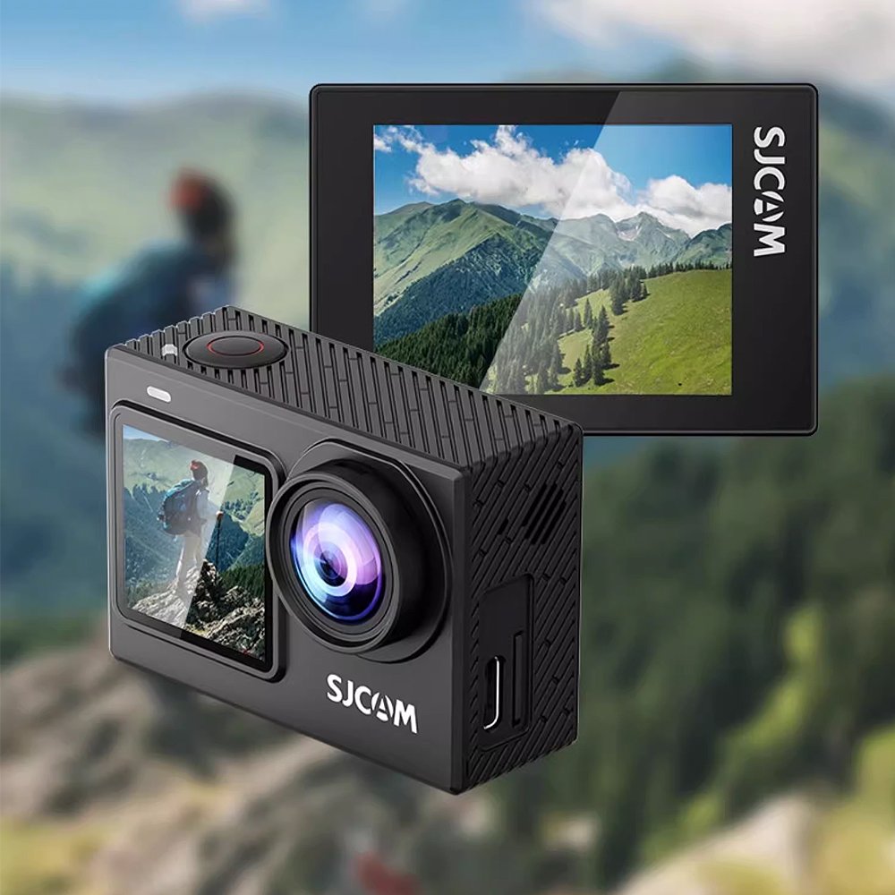 SJCAM SJ6Pro 4K 60fps 24MP Dual Screen Underwater 40m Waterproof WiFi 8X Zoom Mini Action Sport 4k Video Camera