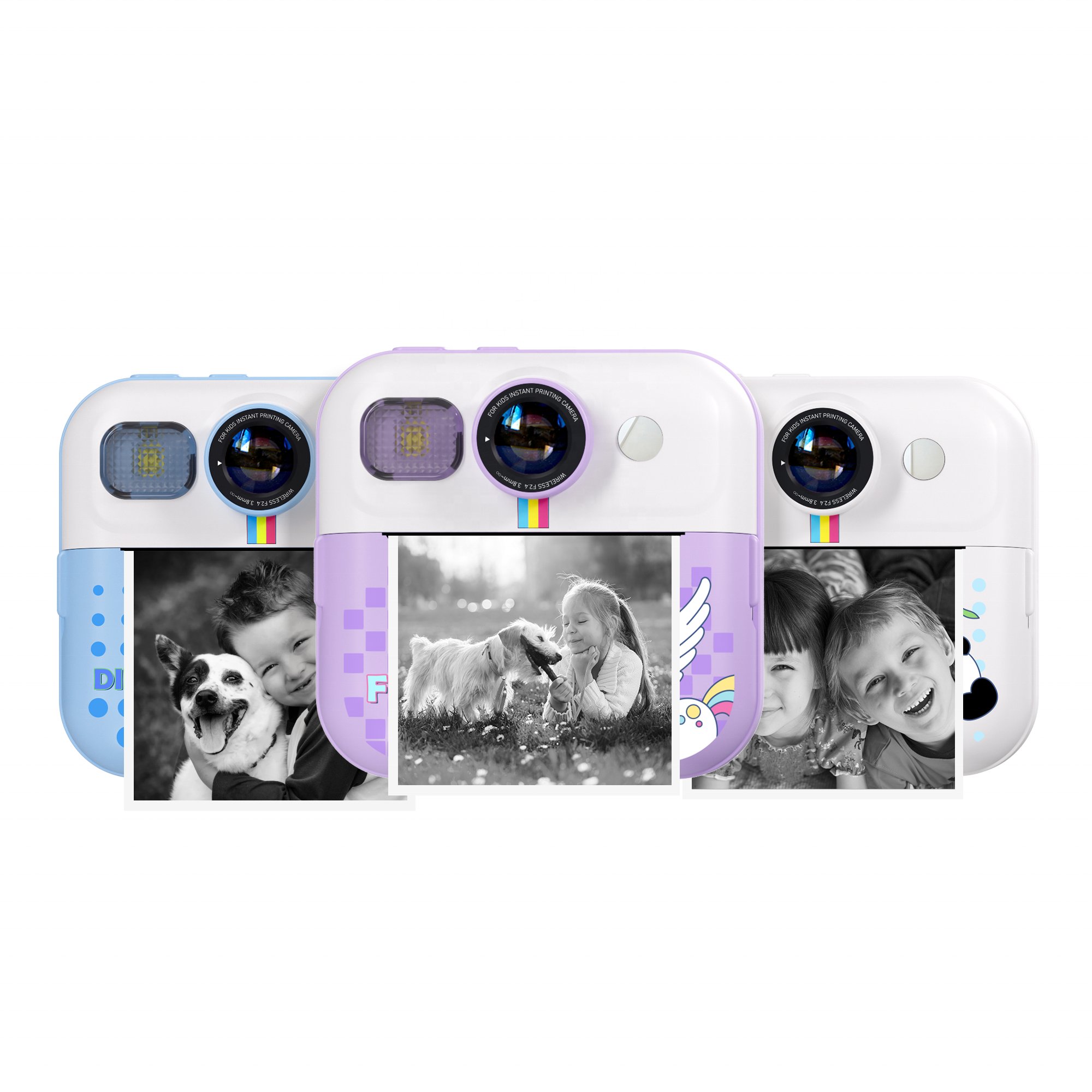 YMX CP02 Juguetes 2023 Elementary School Students Kindergarten Gift Kids Instant Camera Print Mini Camera for Girl Boy Children