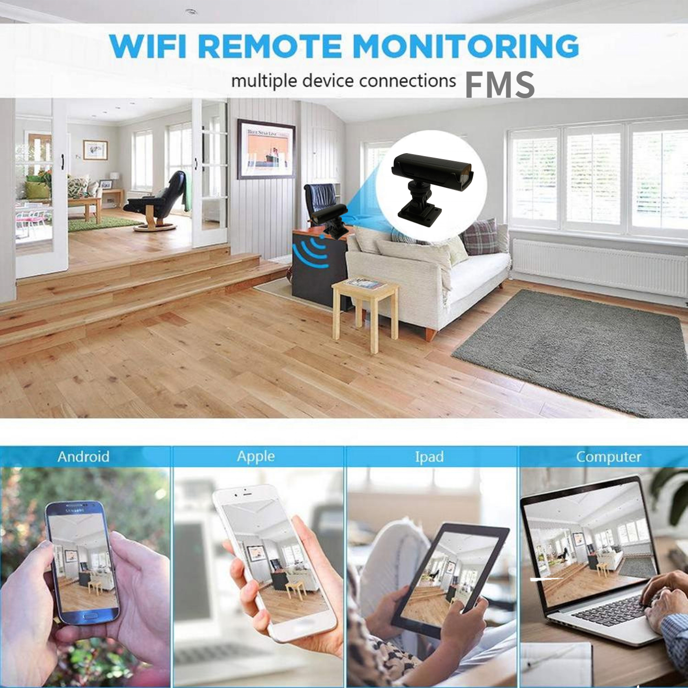 W2 HD 720P IR 150 Wide Angle Mini Wifi Camera Wireless Home Security Elderly Baby Nanny Camcorder Night Mini Camera