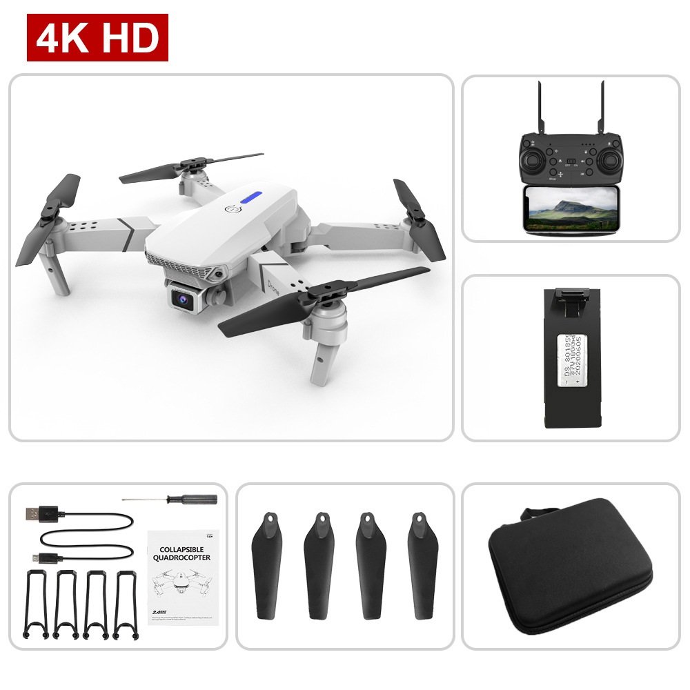Hot selling E88 quadcopter remote control fpv wifi toys hd camera RC mini professional 4K cameras drones