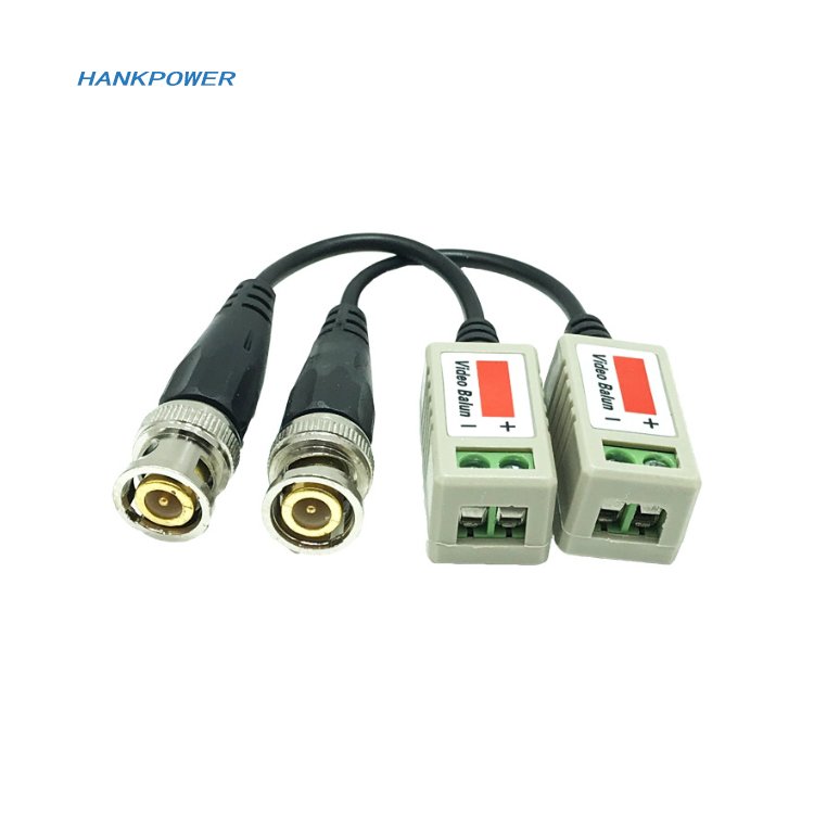 Network Monitoring CCTV Camera Adapter HDCVI/HDTVI/AHD/Analog BNC Video Coaxial Video Balun Pair Transmitter