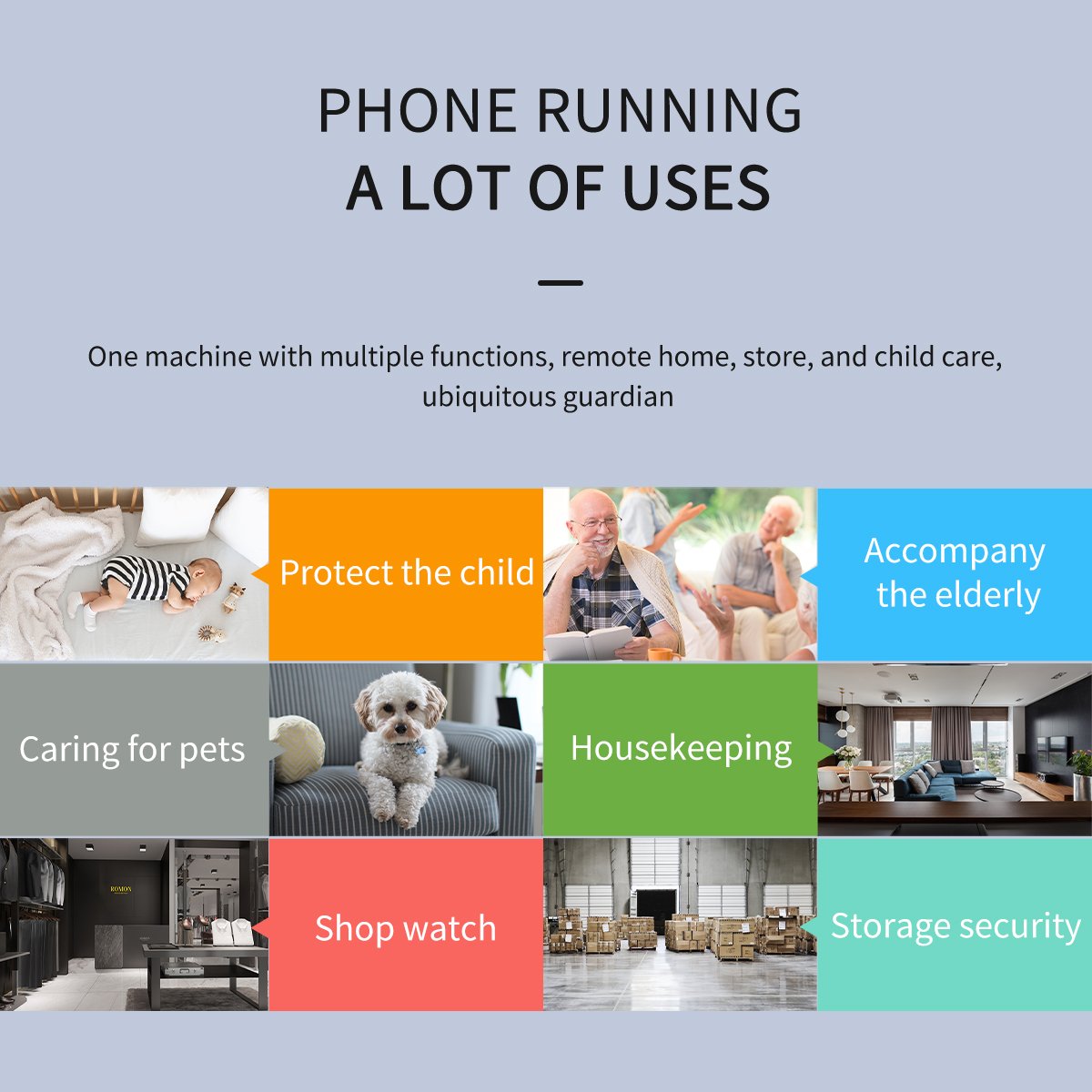 Wireless HD Wifi Remote Mobile Phone Intercom Smart Baby Monitor Camera