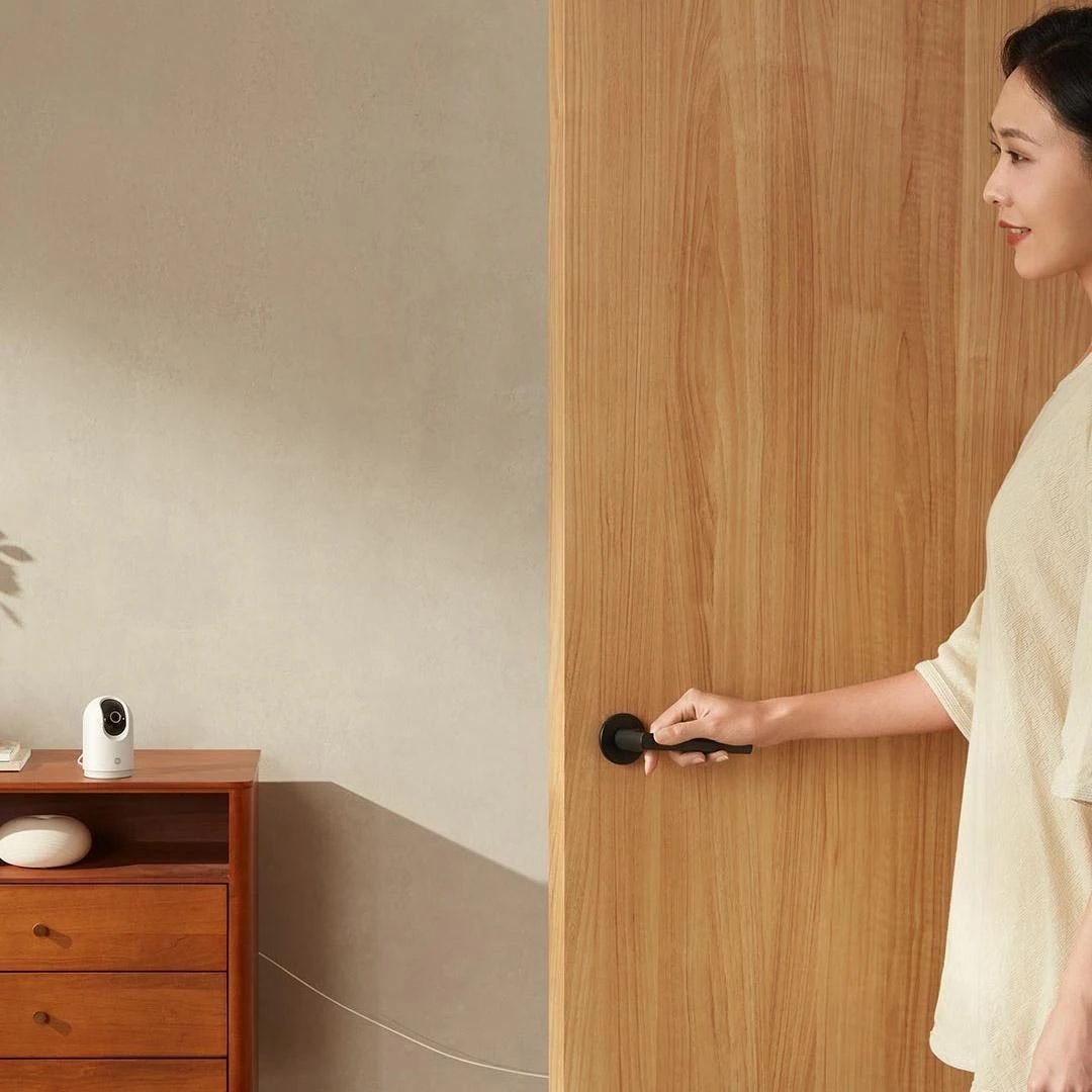 Xiaomi Smart Camera 3 Pro Pan-Tilt Version MJSXJ16CM White supports 2.4GHz/5GHz Wi-Fi connection and has a resolution of 1666P