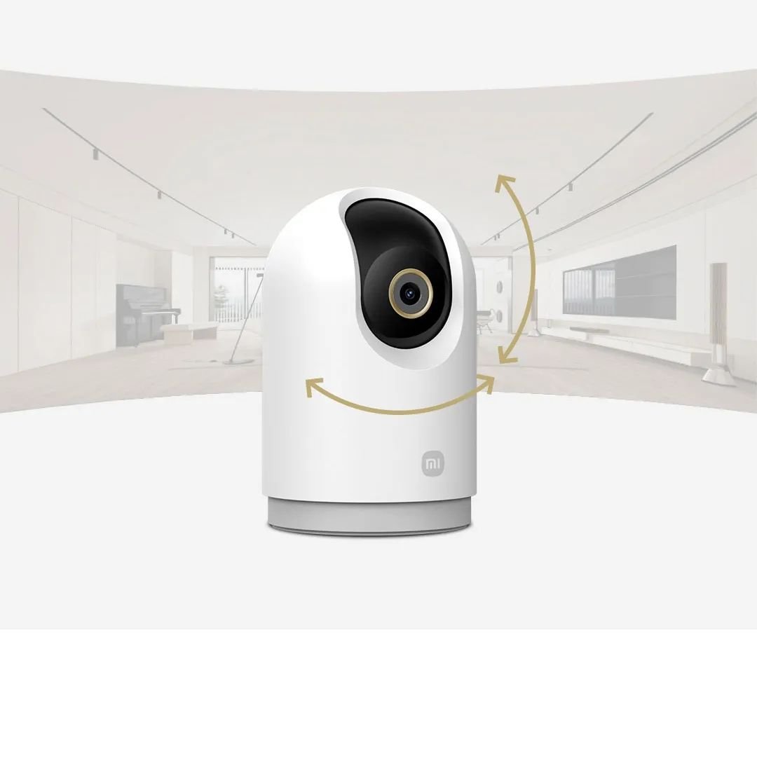 Xiaomi Smart Camera 3 Pro Pan-Tilt Version MJSXJ16CM White supports 2.4GHz/5GHz Wi-Fi connection and has a resolution of 1666P