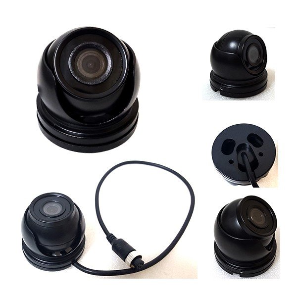 CMOS 800TVL Mini CCTV Camera for Vehicle No Reflection with Black Glass