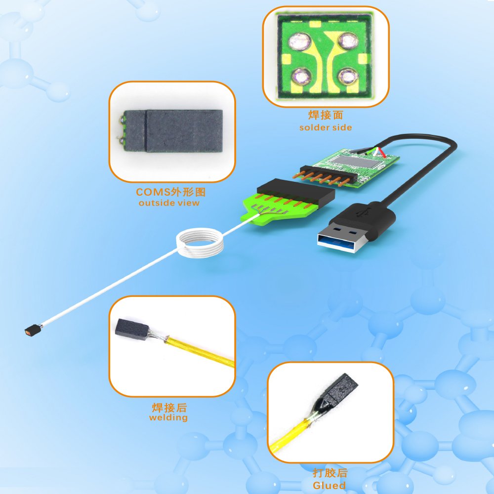 Newly Arrived OD2.6x1.6mm Resolution 800x800 OCHSA10 Endoscope Camera Module with ISP Board