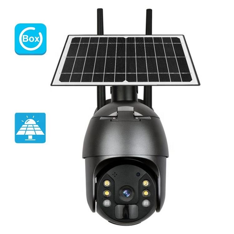 Long Life Battery Solar Panel Powered Smart Outdoor 1080P CCTV Wireless Surveillance IP WiFi Solar Security Network Camera