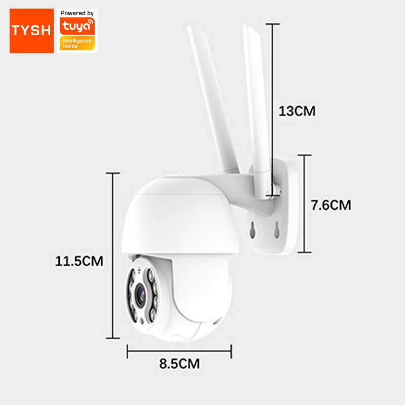 TYSH Google Night Vision Motion Detection Alarm Wireless Network Video cloud Ptz 3MP HD Ir Wifi 360 Home Cctv Ip Camera