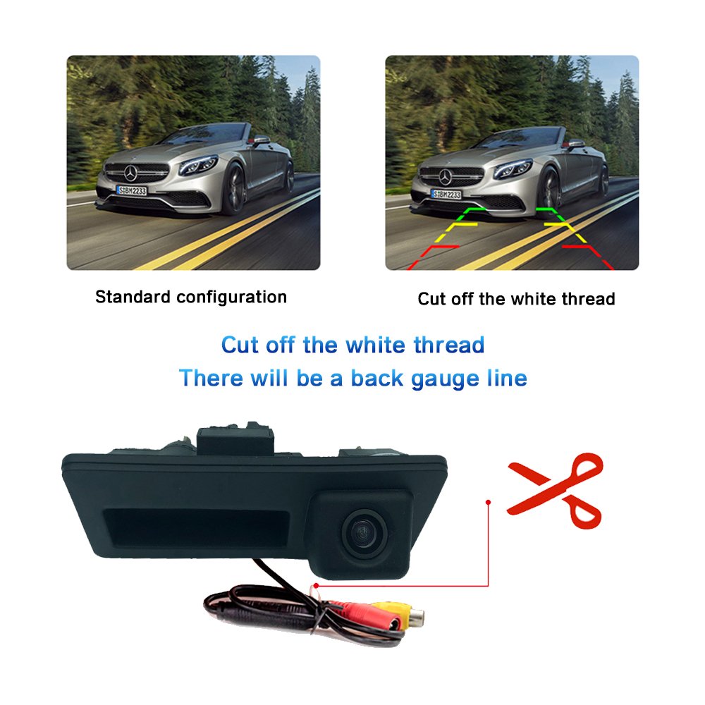 Analog 600tvl Cvbs Rear View Backup Car Reversing Surveillance Parking De Recul Voiture Camera For Series