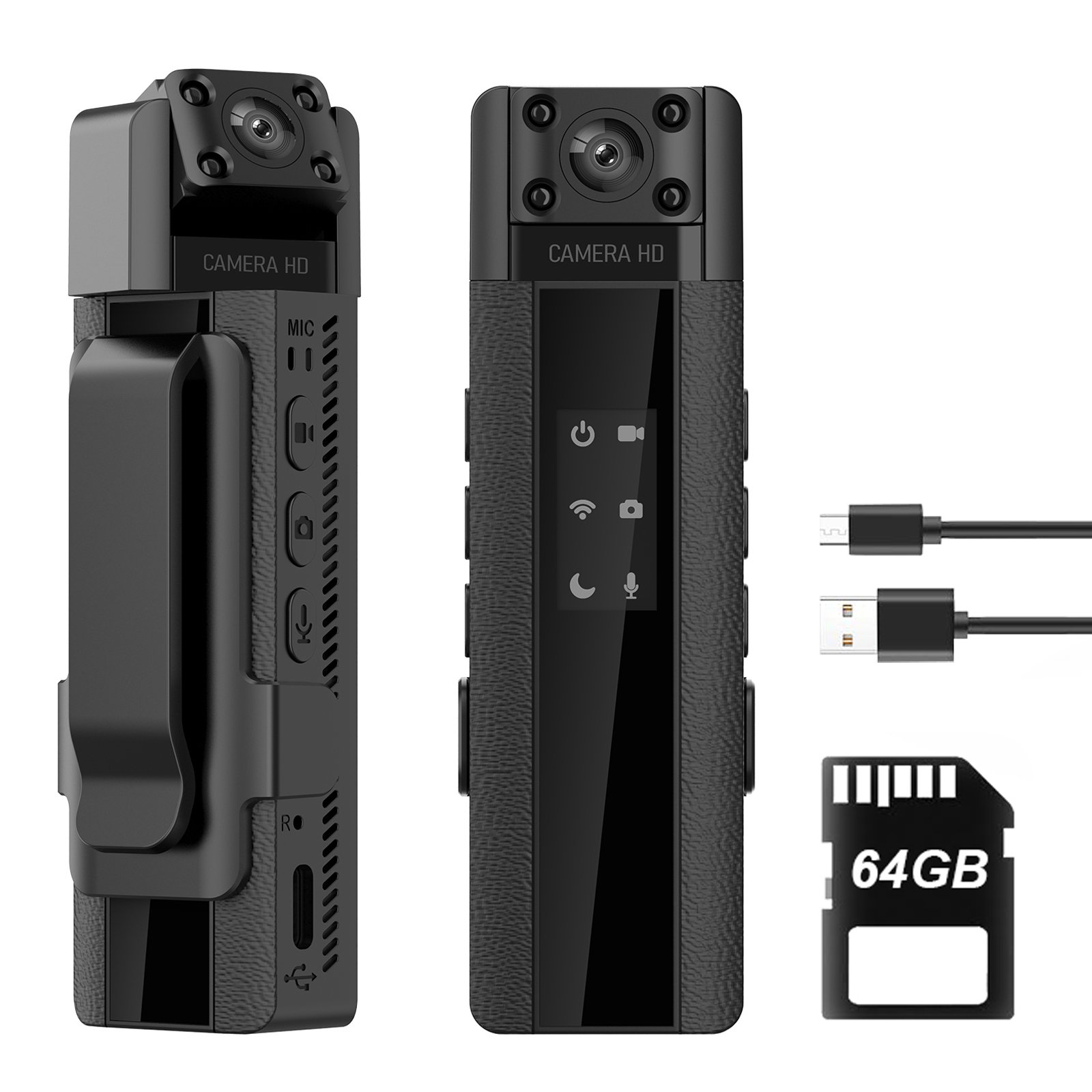 HOT selling Design L6 Mini Camera 1080P HD Resolution support AP WIFI IR Night Vision and 1/4 Screw hole