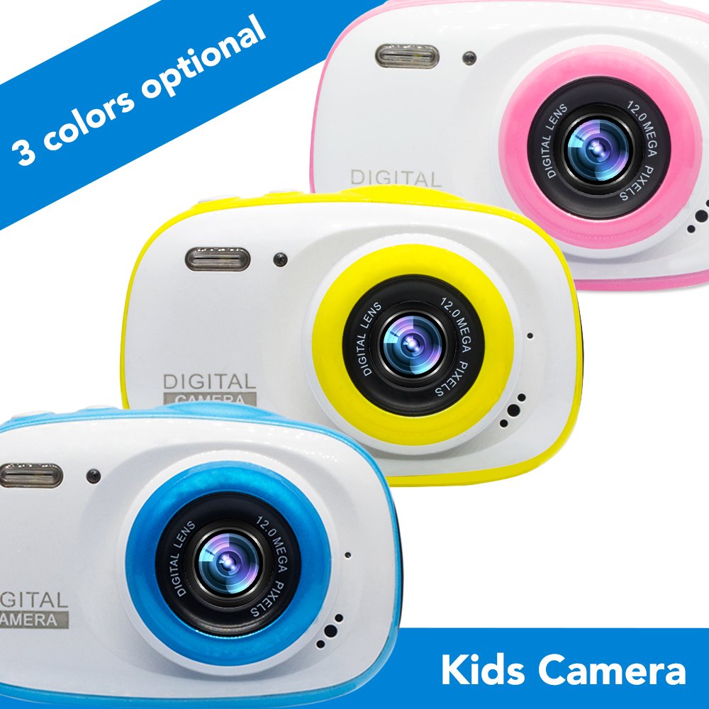 Mini portable HD kids camera digital video 3m waterproof new with built in Mic phone and speaker