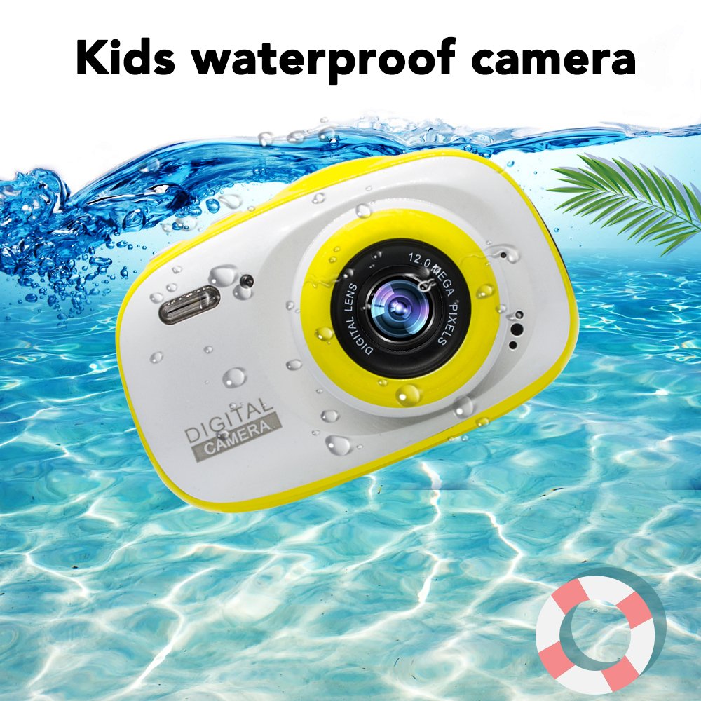 Mini portable HD kids camera digital video 3m waterproof new with built in Mic phone and speaker