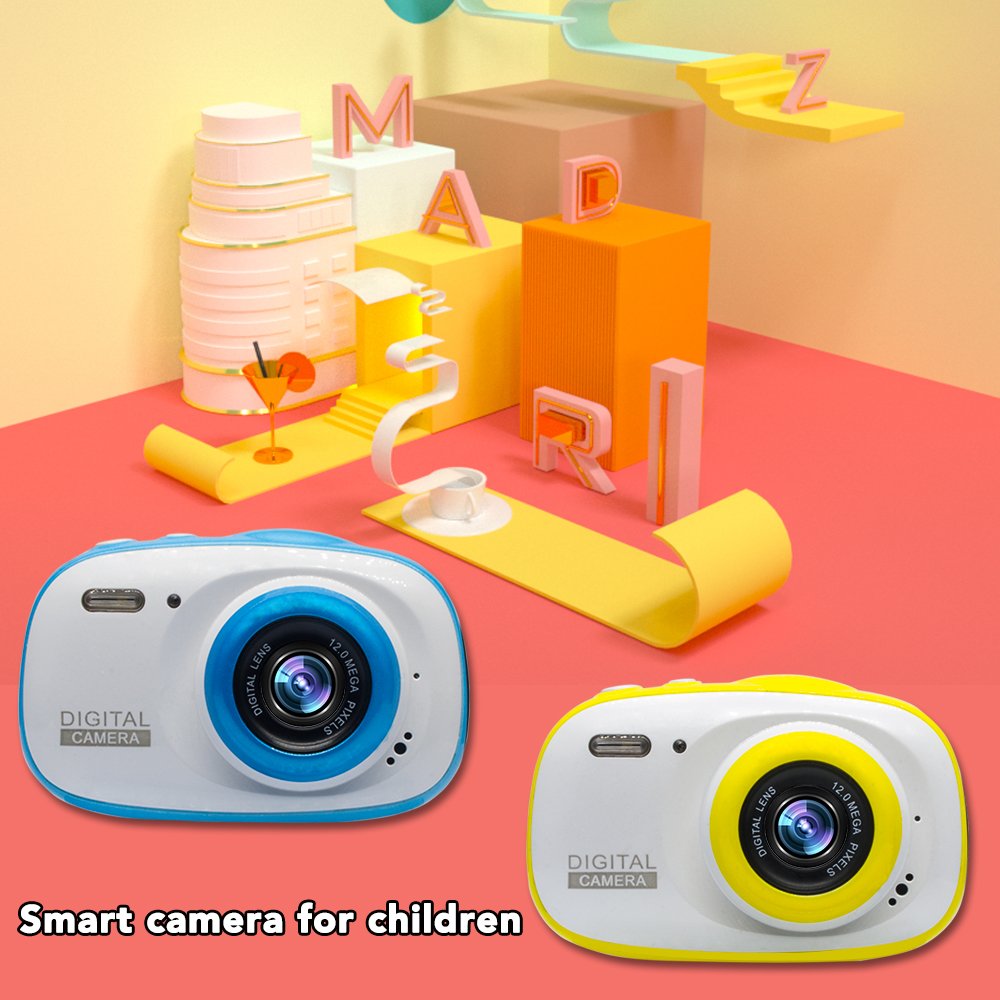 Mini portable HD kids camera digital video 3m waterproof new with built in Mic phone and speaker