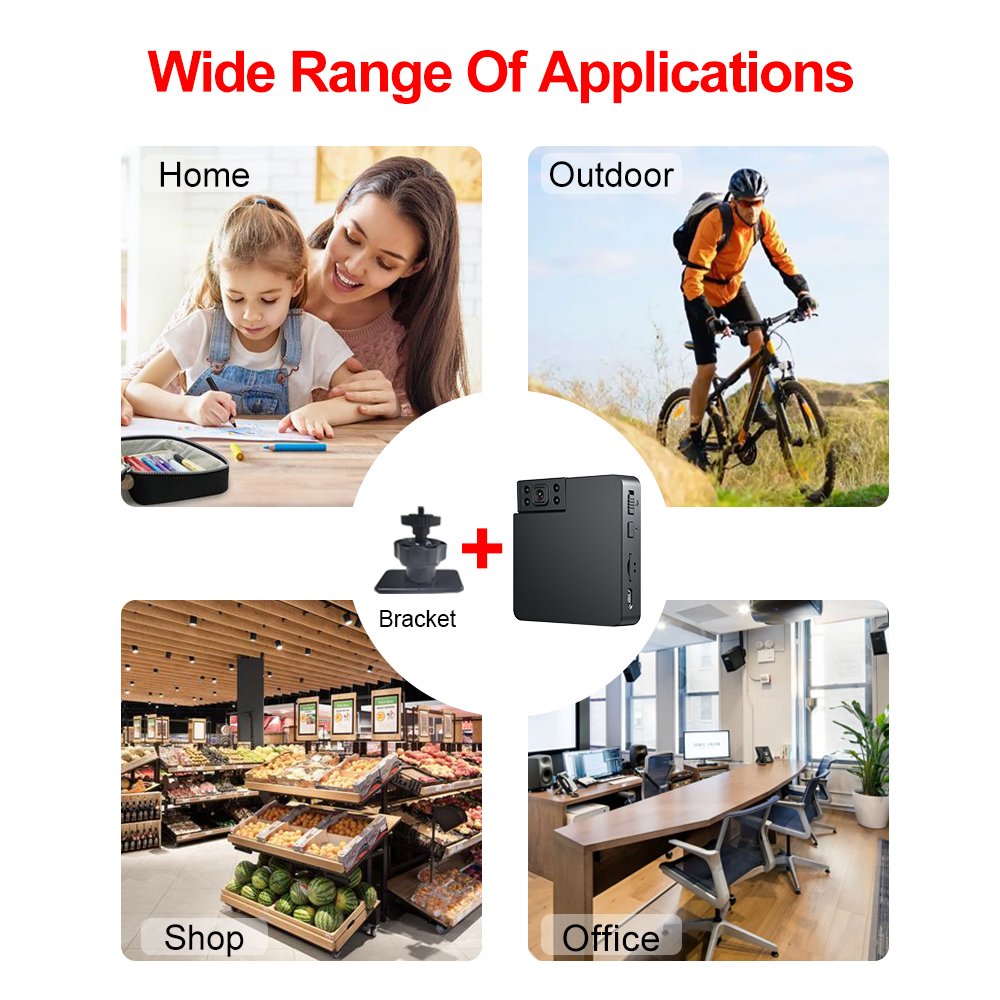 2024 New WK11 Mini WIFI Camera Night Vision Video Recorder Cameras Motion Activated HD Wireless WIFI Security Video Mini Cameras