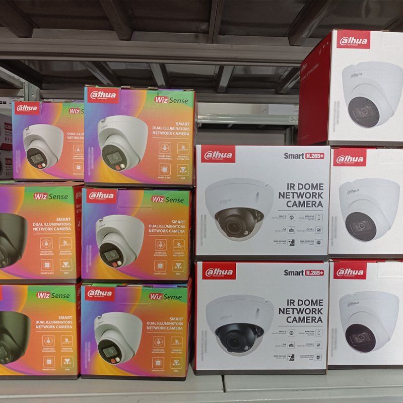 Original Dahua Ip Camera 4mp 5mp 8MP Dome Eyeball Bullet Network Camera IPC-HFW2449S-S-LED IPC-HDW2449T-S-LED IPC-HDBW2441E-S