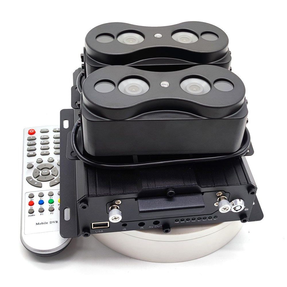 FL Mini Vehicle DVR Car Bus Truck 4CH Mobile DVR 4channel AHD Cameras Video Recorder GPS Wifi 3G 4G Surveillance Monitoring