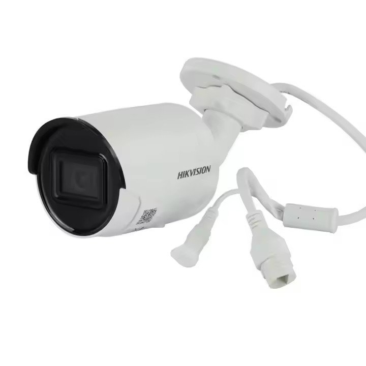 Original Hik-vision Waterproof 4MP AcuSense Fixed Bullet Network Camera DS-2CD2043G2-I /DS-2CD2043G2-IU Built-in Mic