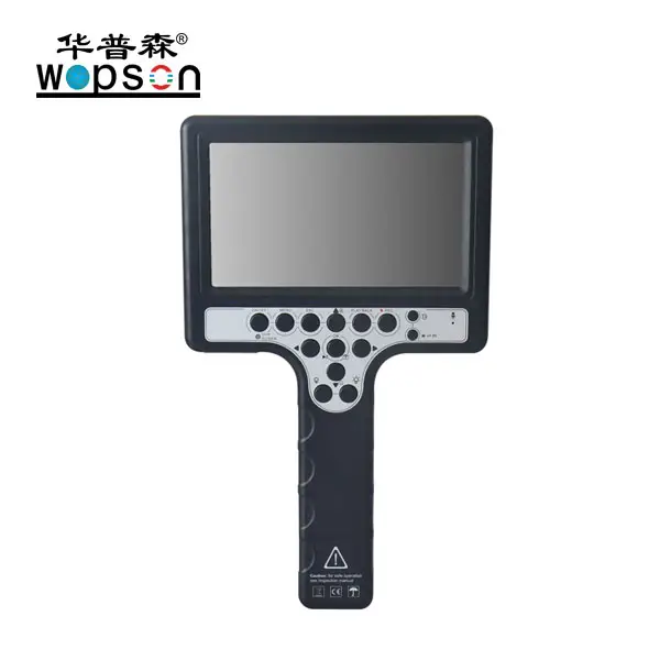 WOPSON Push Rod Fiberglass Cable 200FT Sewer Drain Inspection Footage Counter Surveillance Camera