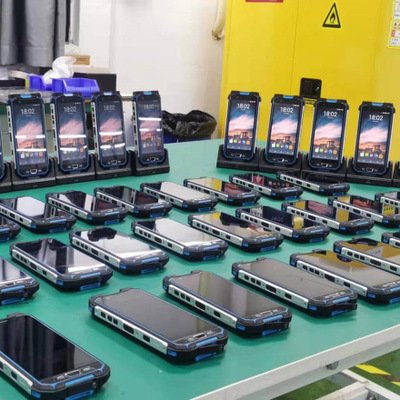 Intrisically safe Wear-resistant ponsel pintar yang kasar walkie talkie ponsel pintar