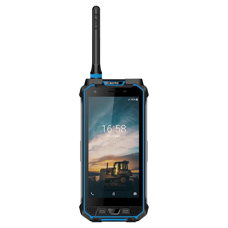 Intrisically safe Wear-resistant ponsel pintar yang kasar walkie talkie ponsel pintar