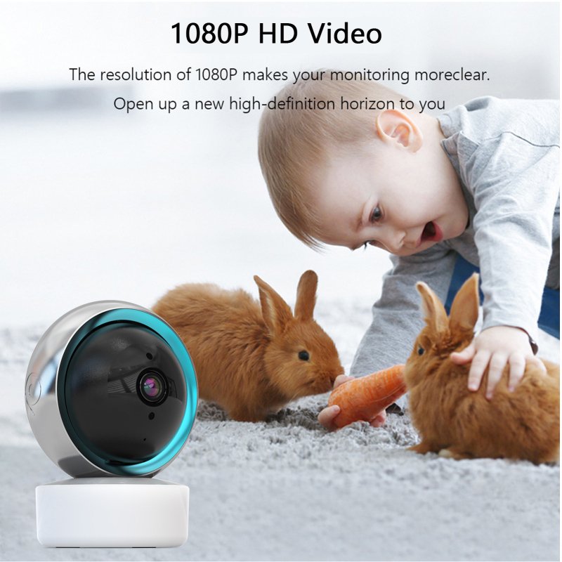 Tuya IP Camera WIFI Indoor Dome Home Security Camera Video Surveillance Night Vision Baby Monitor 1080P Mini Camera