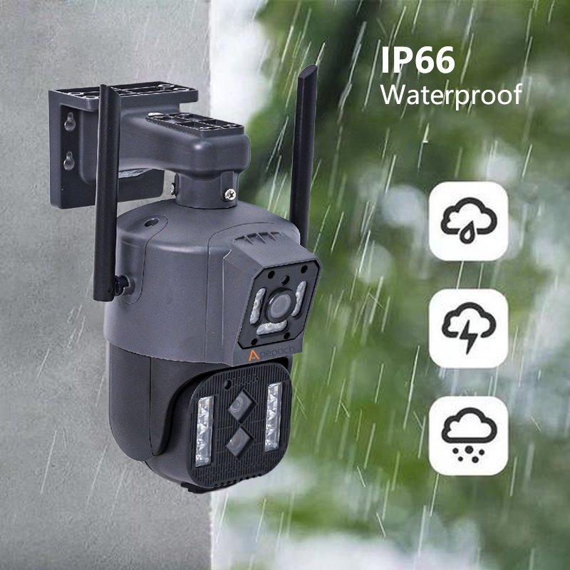 IPC 360 Home 10X Optical ZOOM Multi Lens PTZ Outdoor Camera Wifi Security Home Use Camera CCTV Camera