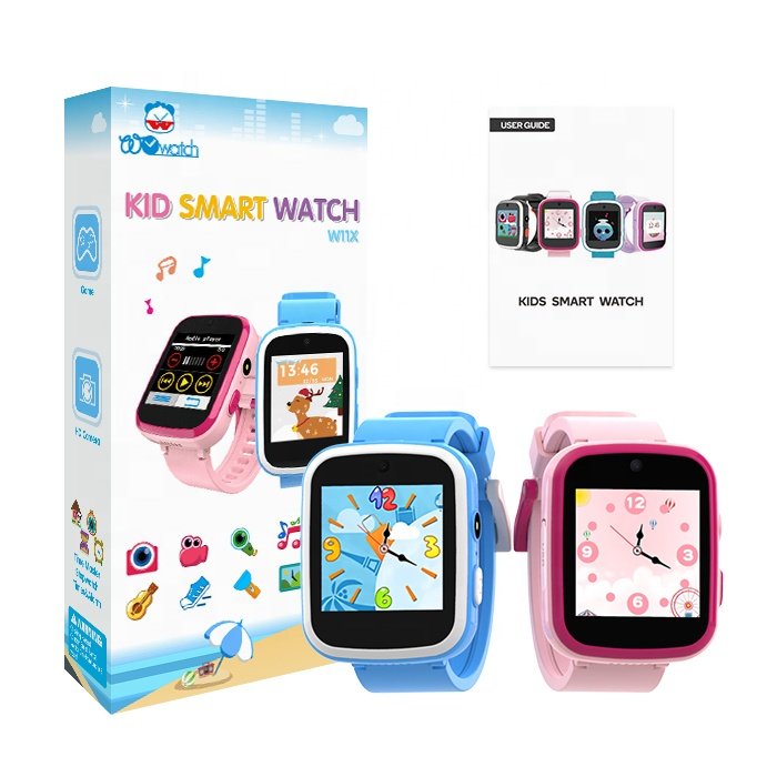 2023 Explosive Models CTW11X Kids Child Children Smart Watch Toys with 0.3MP Dual Camera Video Pedometer Time Teacher for Girls