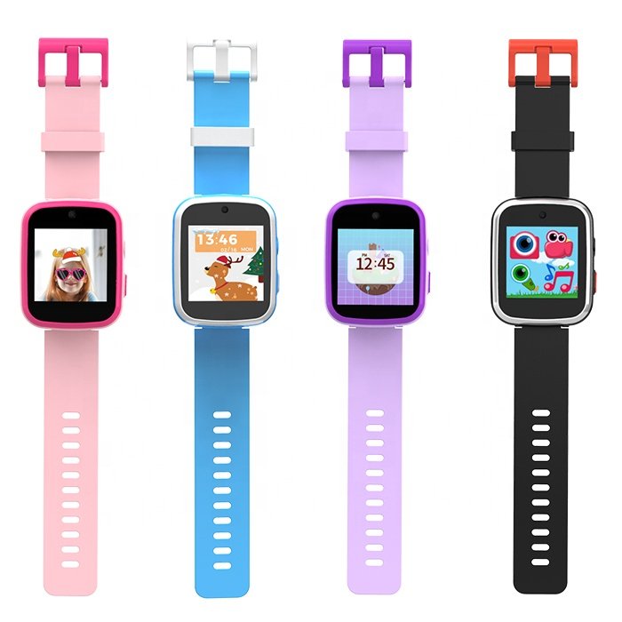 2023 Explosive Models CTW11X Kids Child Children Smart Watch Toys with 0.3MP Dual Camera Video Pedometer Time Teacher for Girls