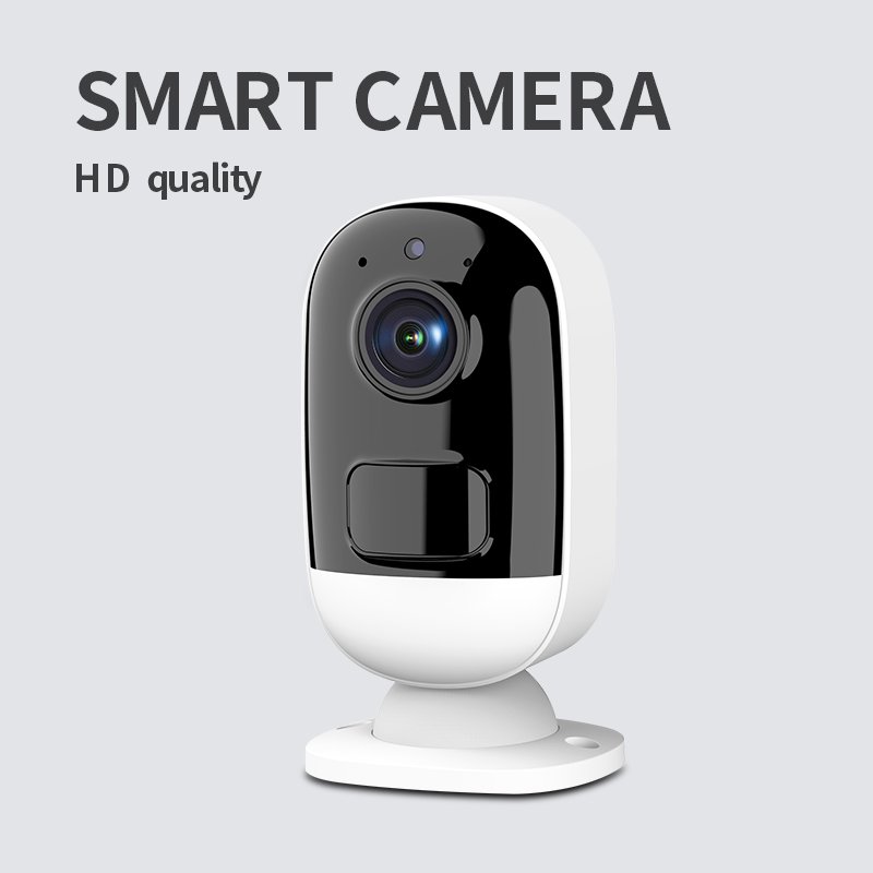 Ubox Eseecloud 2MP Indoor Solar Power Mini 4G LTE Camera PIR Alarm Wifi 4G Long Standby 5200mAh Battery Security Camera