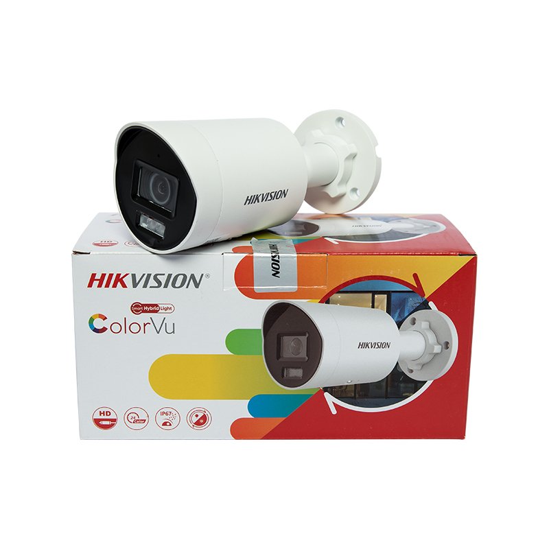 HIK original DS-2CD2047G2H-LIU 4MP Smart Hybrid Light with ColorVu Fixed Mini Bullet Network Camera
