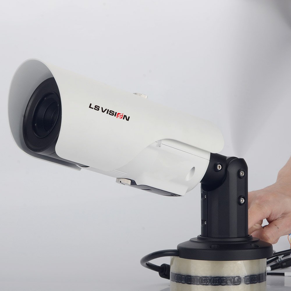LS VISION 400*300 Effective pixels temperature monitoring bullet camera fire disaster blaze detection warehouse thermal camera