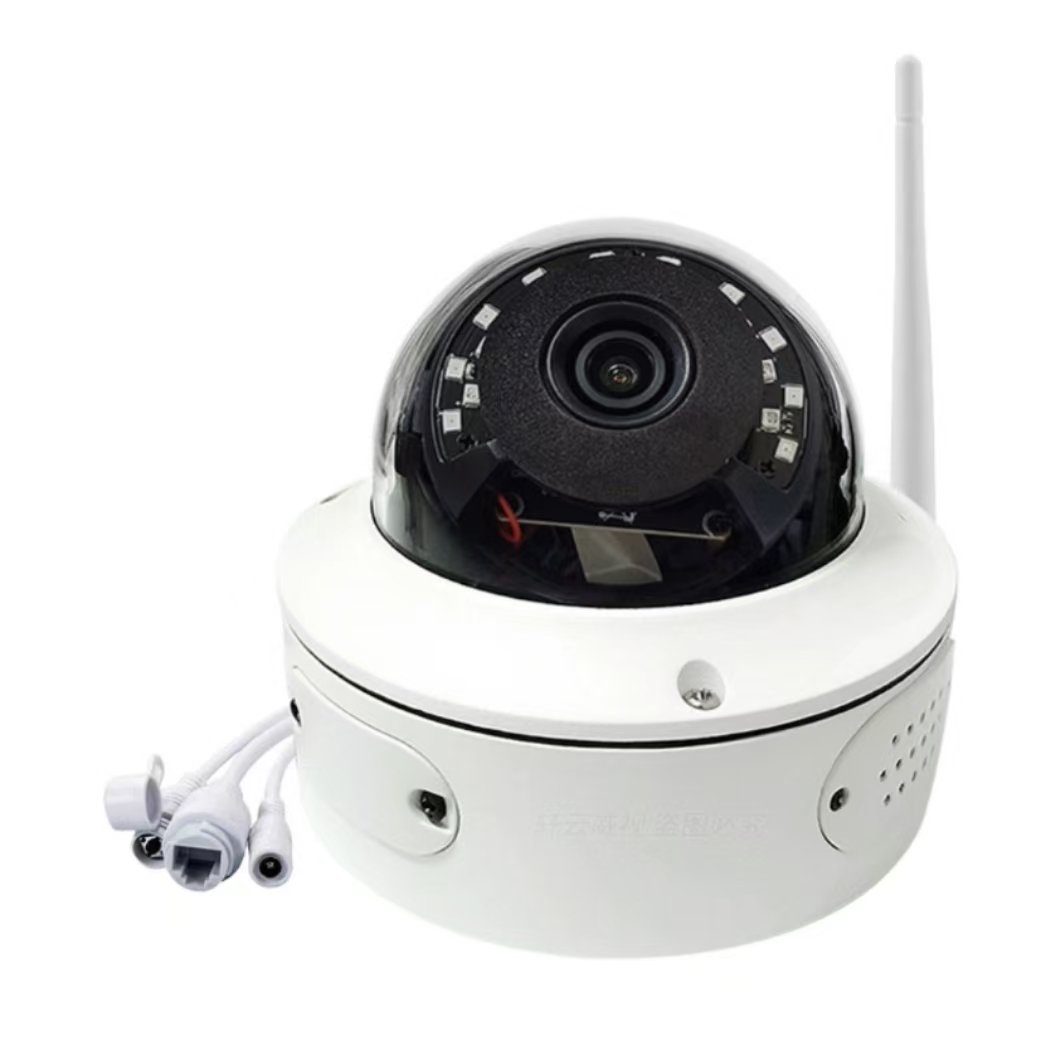 tuya 5MP wifi camera Dome High Definition Motion Tracking Motion Detection Two-way Audio Full Color Night Vision SD Memory Card