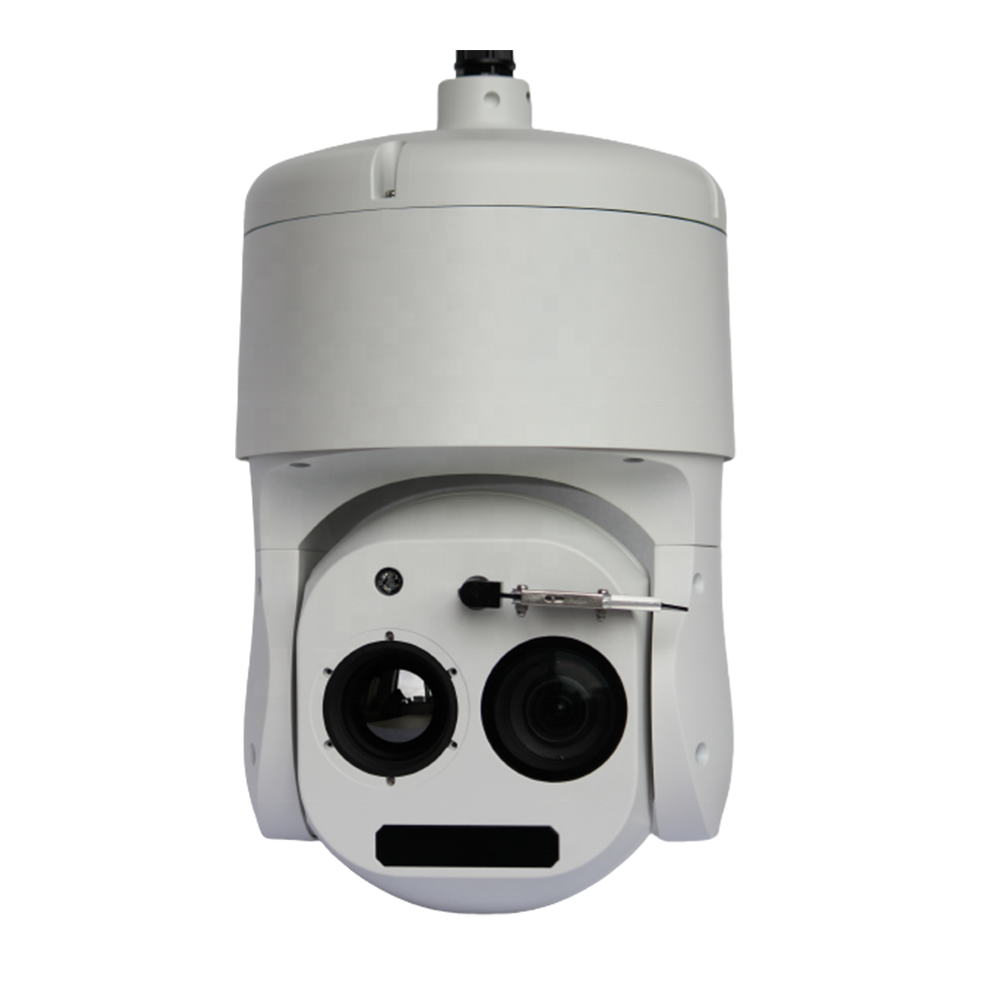 Long Range Bi-Spectrum IR Speed Dome PTZ Camera with 50mm Thermal Lens & Automatic Wiper Outdoor PTZ Camera