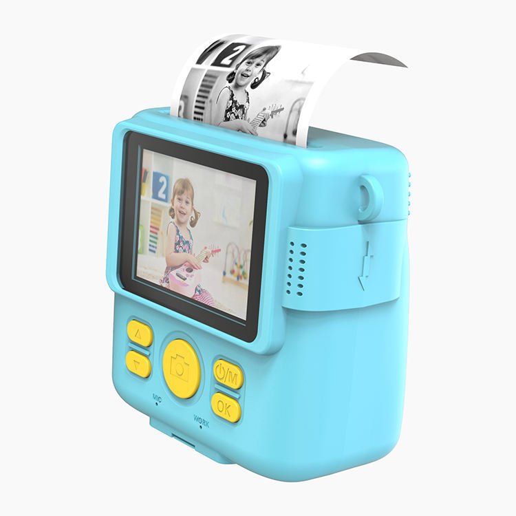Children Digital Camera Instant Print Thermal Print Camera Instant Photo Printing Mini Camera Video Kids Toys