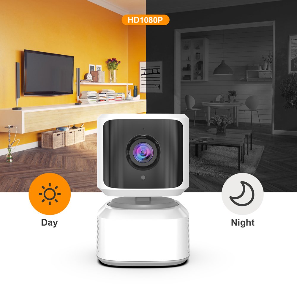 Tuya 1080P HD Smart IP Home Security Camera System Night Vision Wireless Wifi PTZ Camera Baby Monitor Cctv Camera