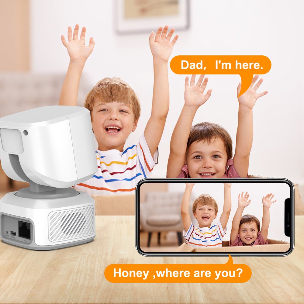 Tuya 1080P HD Smart IP Home Security Camera System Night Vision Wireless Wifi PTZ Camera Baby Monitor Cctv Camera