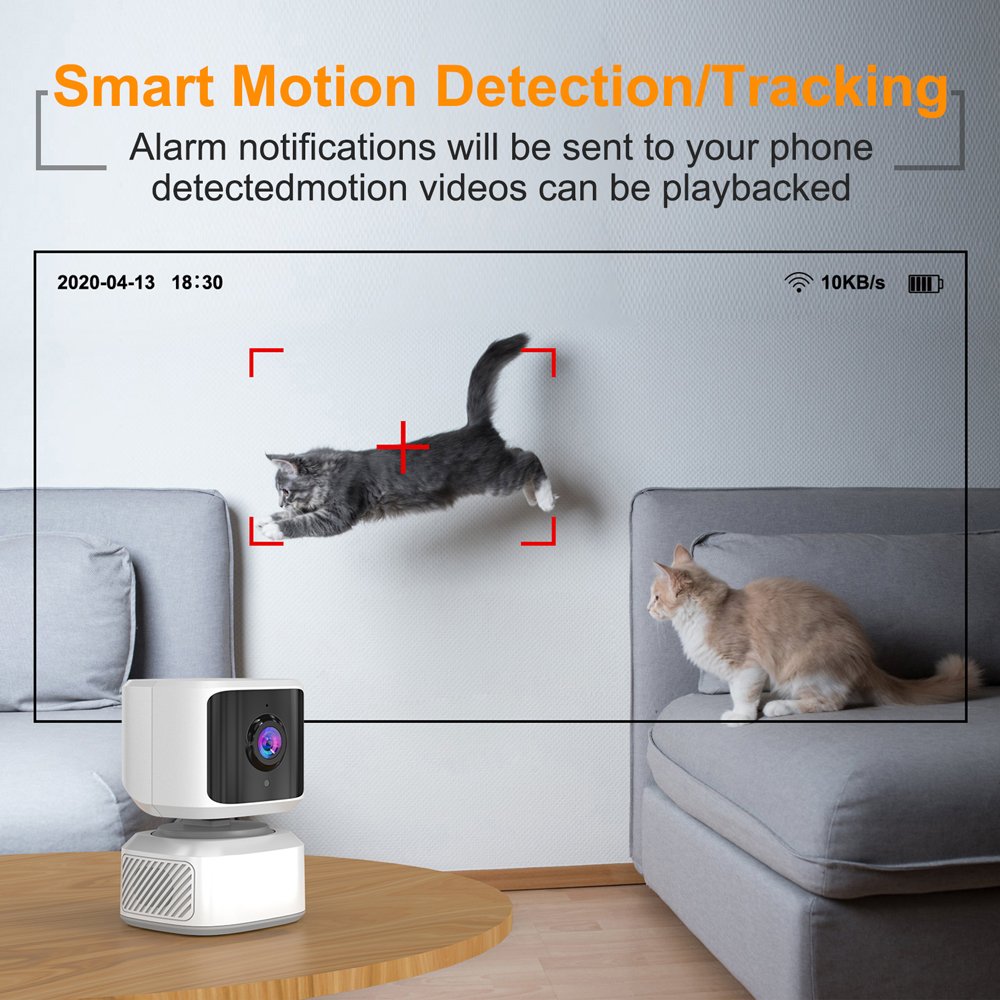 Tuya 1080P HD Smart IP Home Security Camera System Night Vision Wireless Wifi PTZ Camera Baby Monitor Cctv Camera