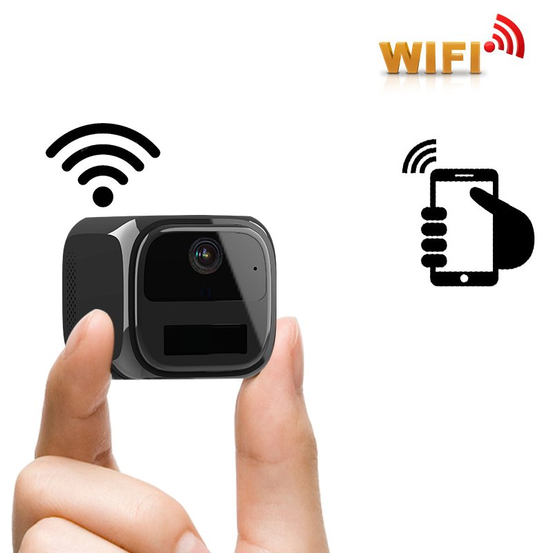 D1 WiFi 4G Wireless Mini Camera with 2600 mA Rechargeable Battery Night Vision Motion Detection Cloud Storage For Home Security
