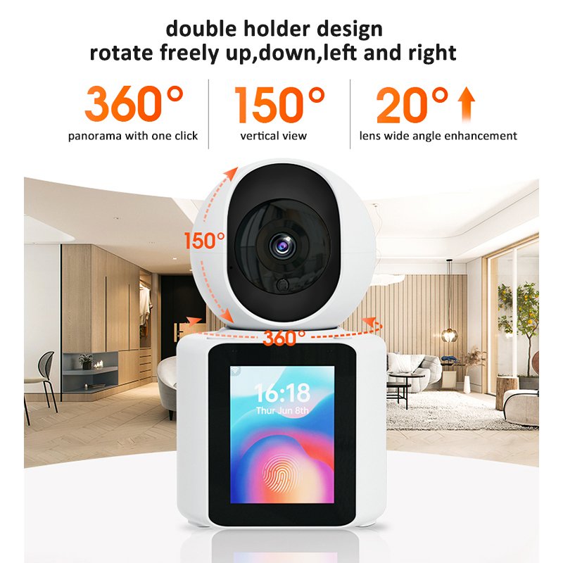 2MP crying detection network camera TF card storage and cloud storage