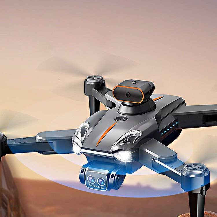 P11 15 minuts flying time small foldable Rc drone payload video transmission can change shooting angle dual camera drone